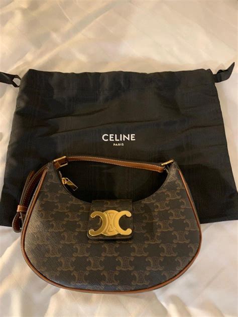 celine ava tasche|AVA BAG IN TRIOMPHE CANVAS AND CALFSKIN .